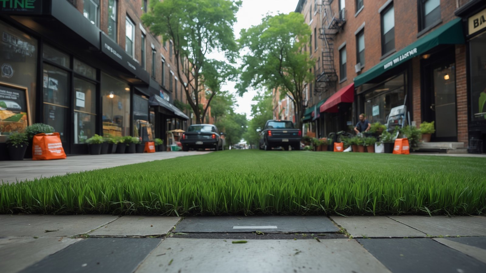 professional sod installation on residential lawn in Babylon NY